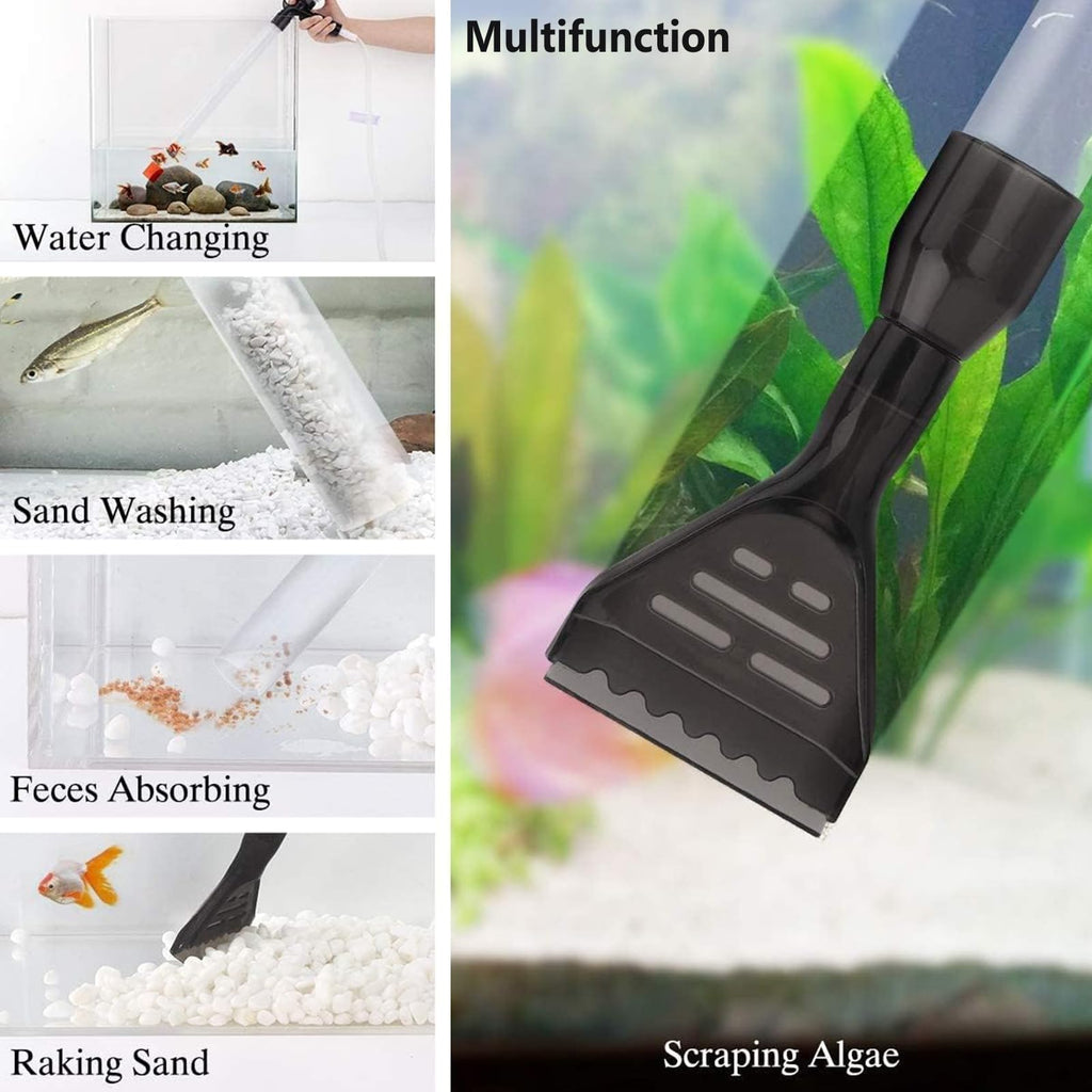 5 in 1 Aquarium Gravel Cleaner Fish Tank Kit B925580