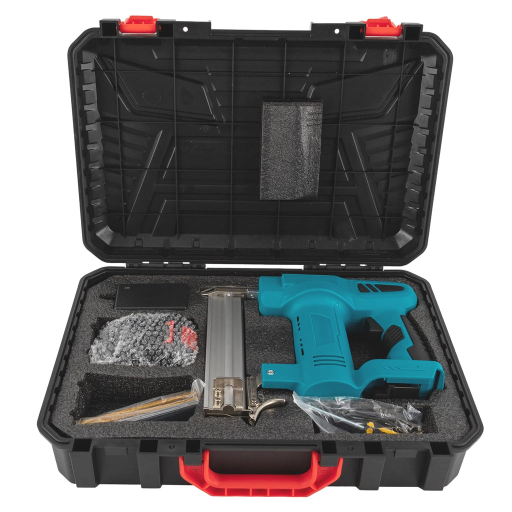 Cordless Battery Powered Brad Nailer Kit with Carrying Case I68613