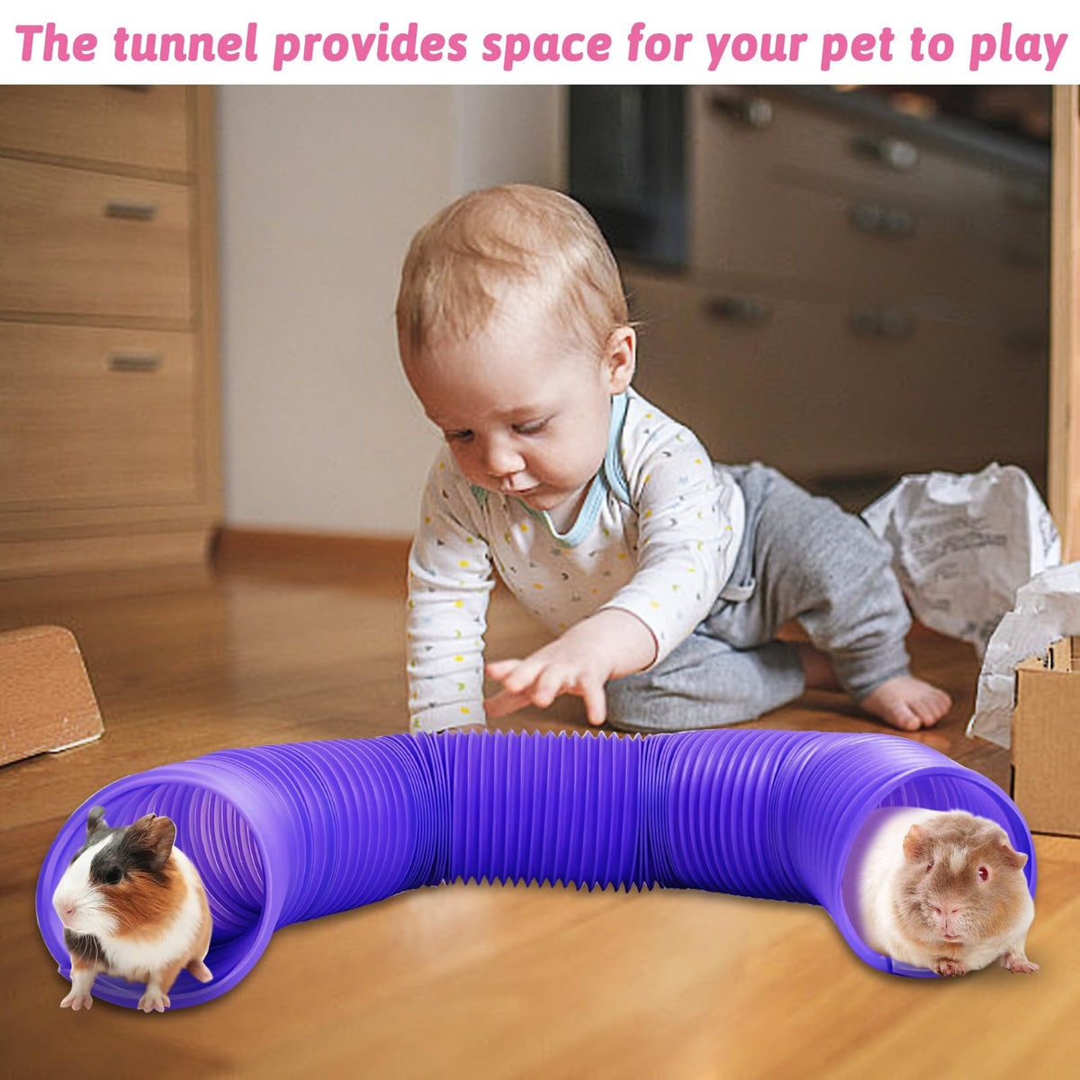2 Pack Hamster Fun Tunnels and Grass Balls N96510