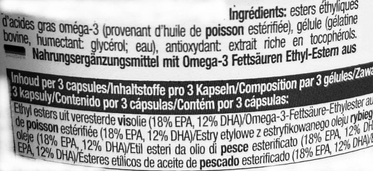 Omega 3 Fish Oil 1000 mg 300 Soft gels N405