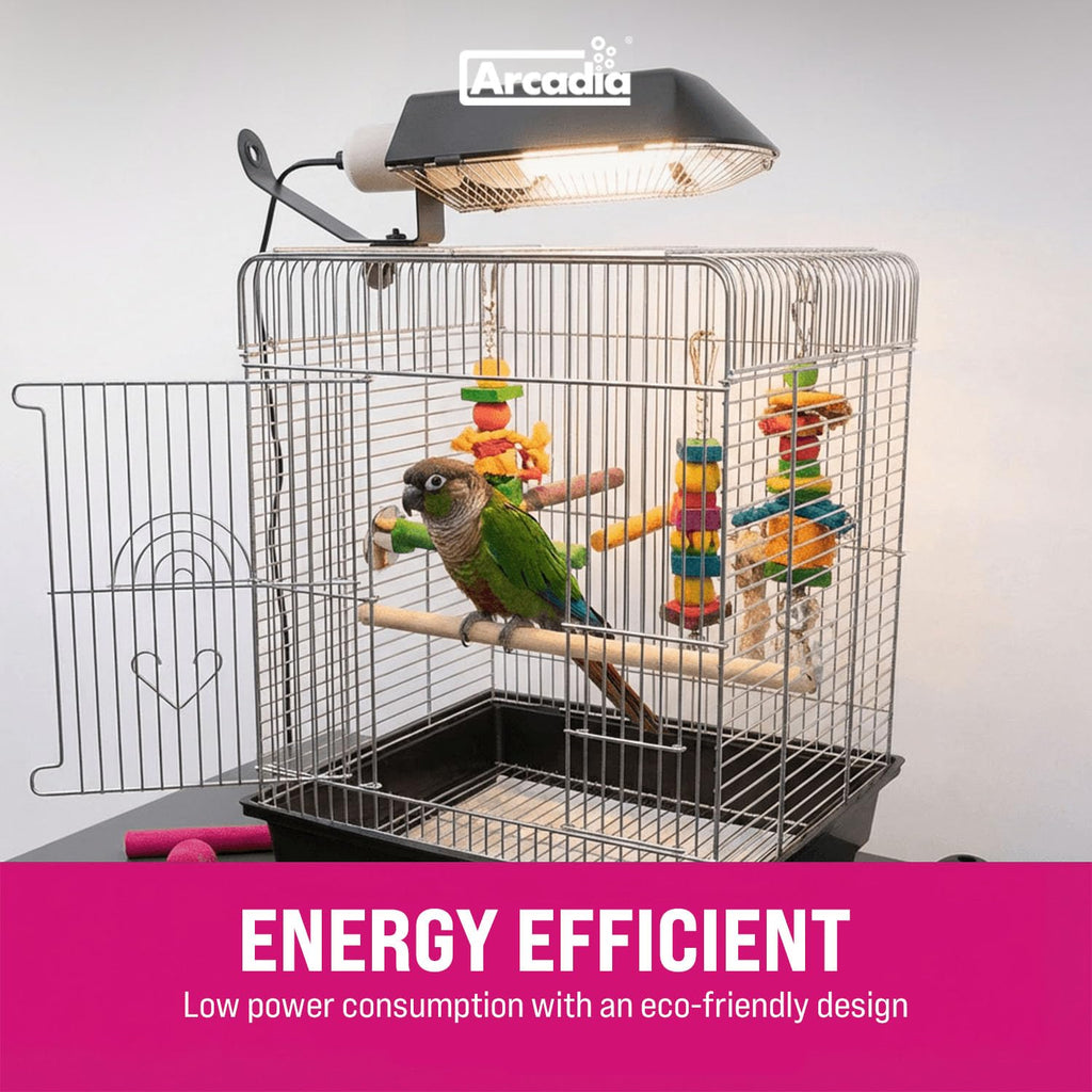 Compact Bird Lighting Kit 20 Watts 2.4% UVB Full Spectrum Light Fixture X518812