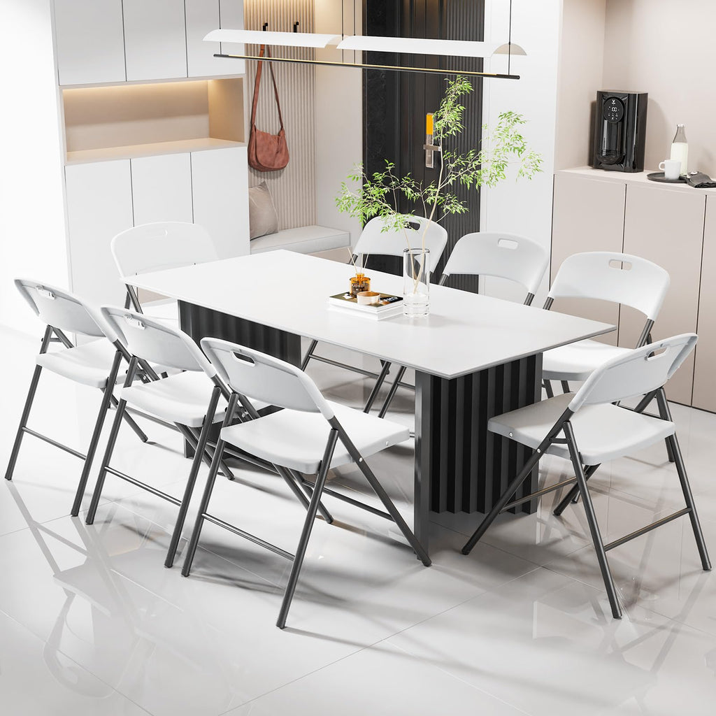 White Plastic Folding Chairs C895718