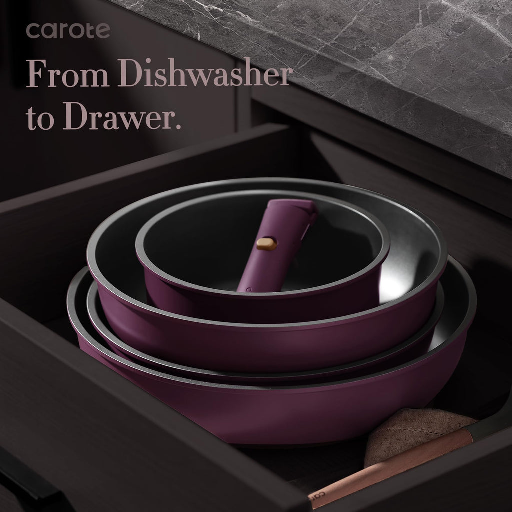 21 Pc Non Stick Cookware Set F348416