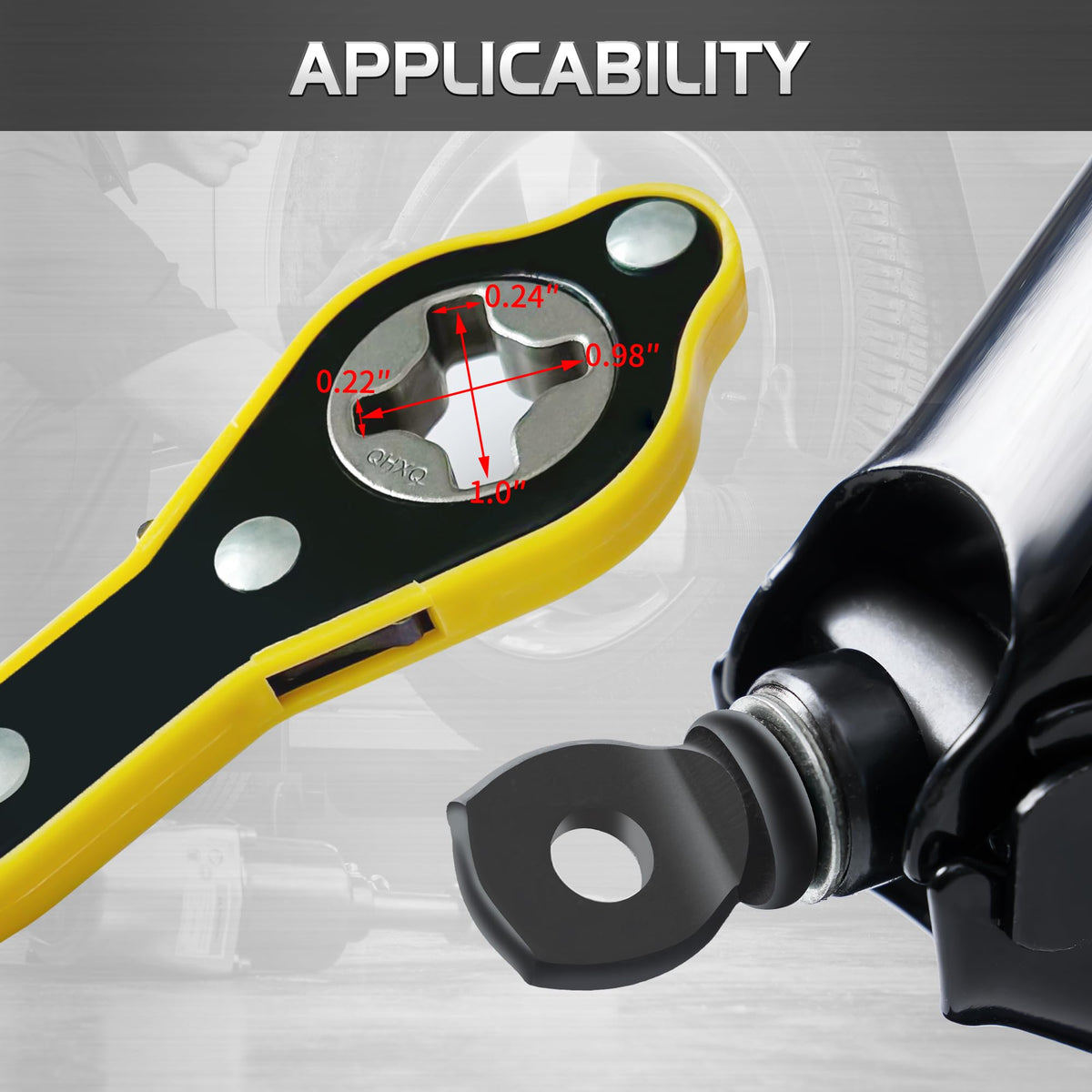 Ratchet Wrench for Scissor Jacks C4074