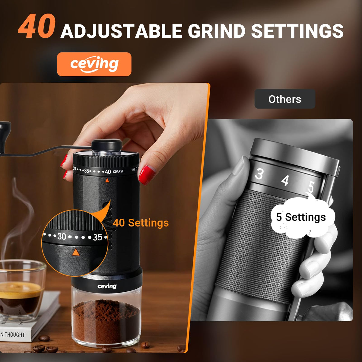 60g Manual Coffee Grinder J945015