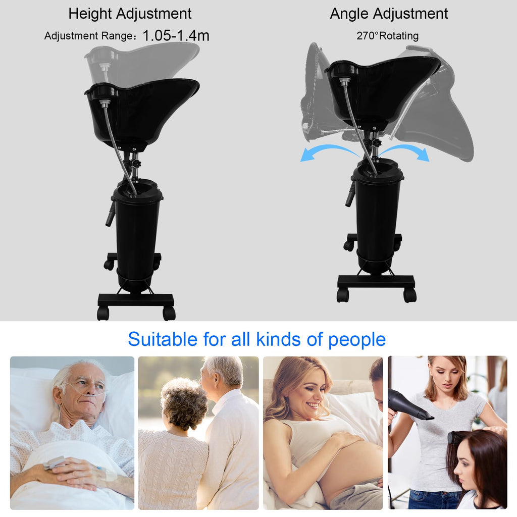 Portable Shampoo Bowl with Electric Pump P427943