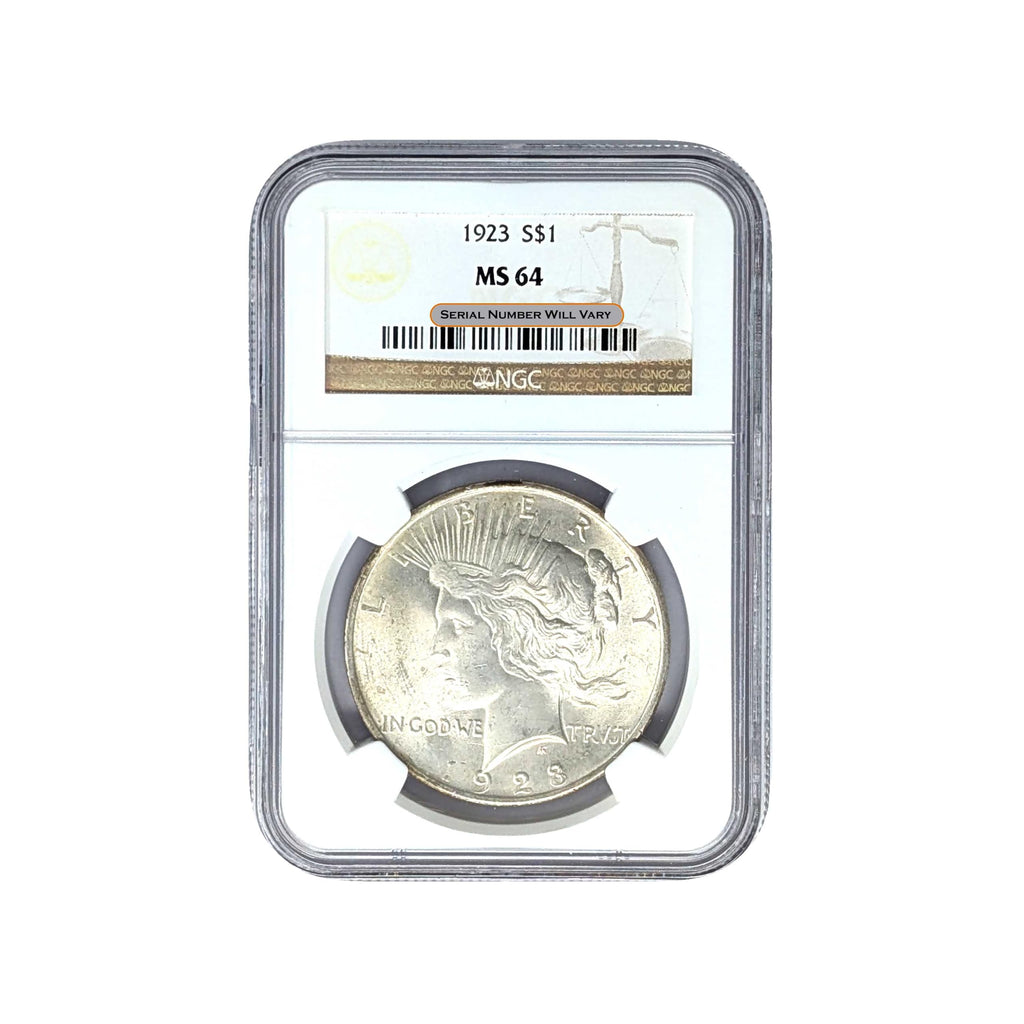 Peace Silver Dollar N62509