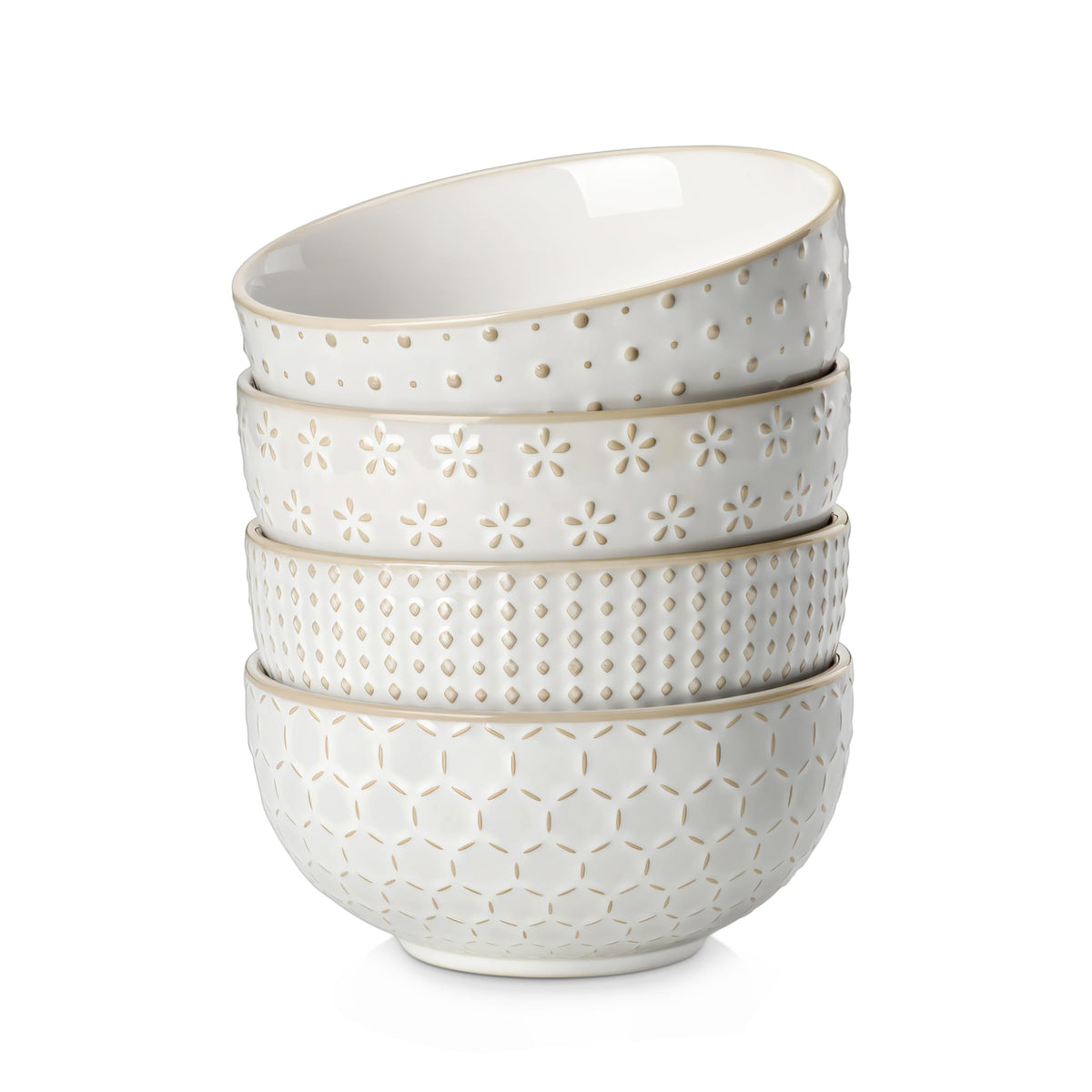30 Ounce Ceramic Soup Bowls Set of 4 T635250