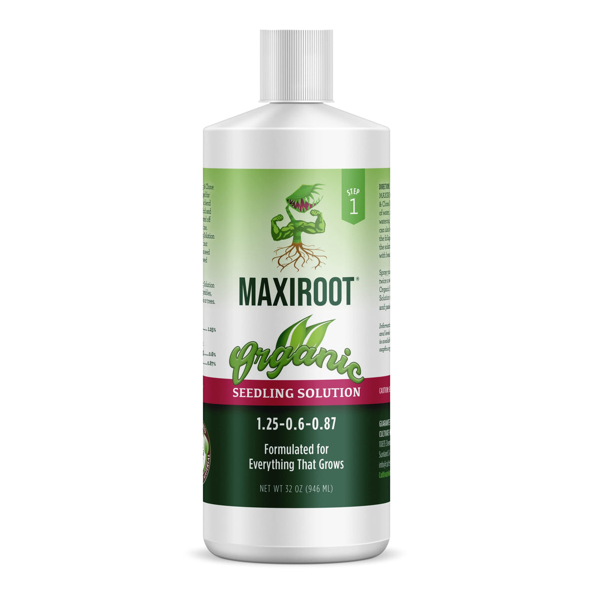 Liquid Fertilizer for Seedlings, Cuttings & Clones, 32 oz V4049