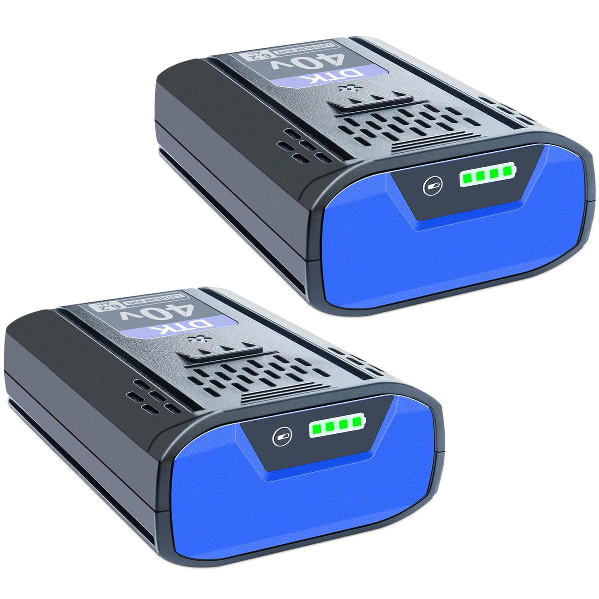 40V 6200mAh Cordless Power Tool Battery 2 Packs X953