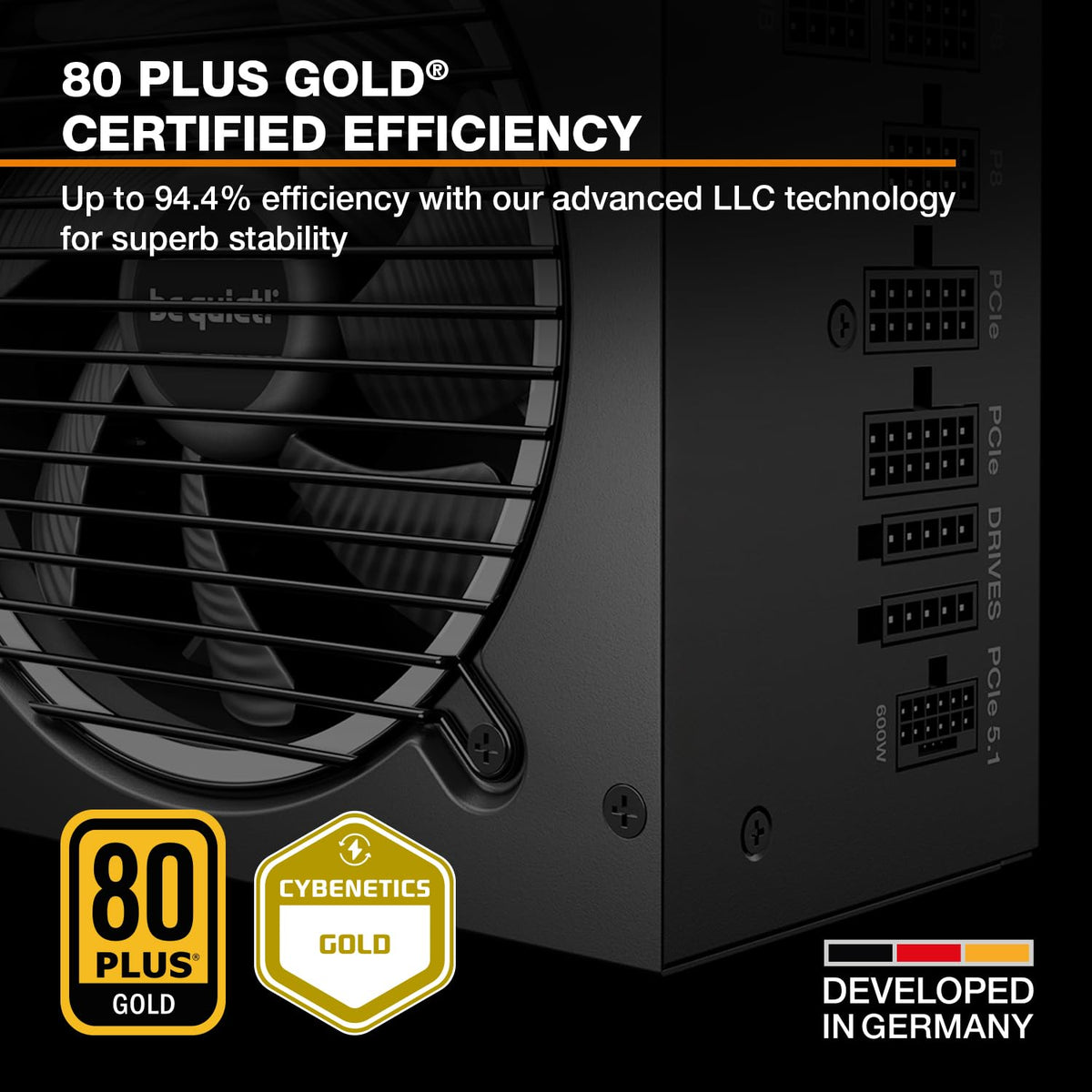 850W Fully Modular ATX 3.1 80+ Gold PSU Q9216