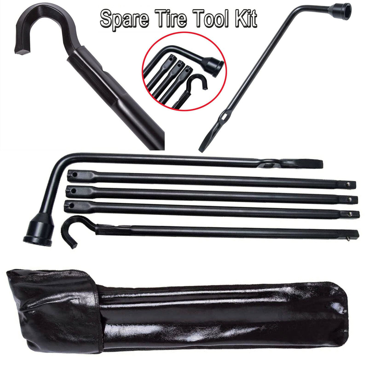 Spare Tire Lug Wrench Tool and 2 Ton Scissor Jack M116558