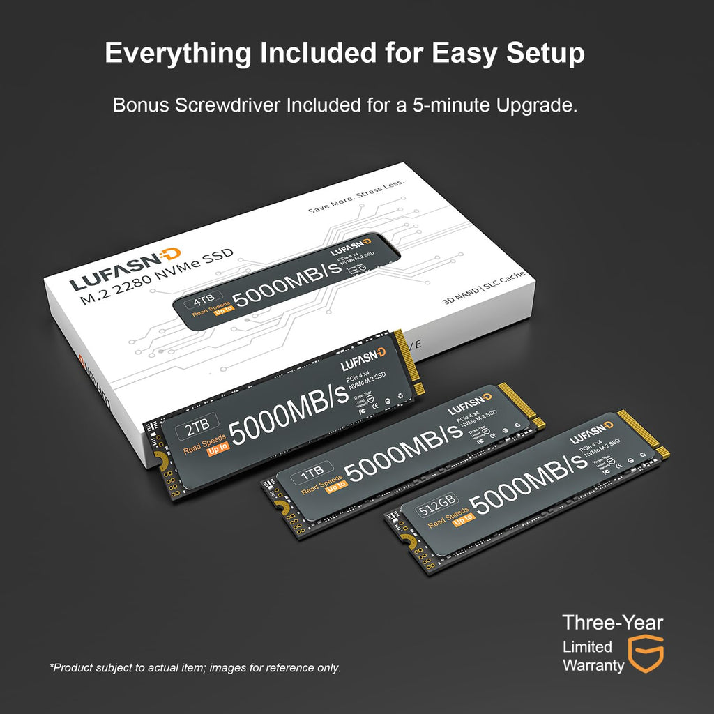 2TB M.2 NVMe PCIe Gen4 x4 Internal SSD X971345