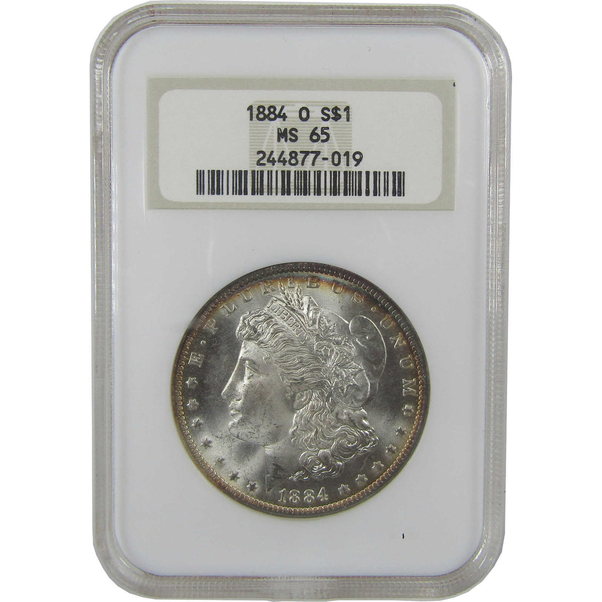 Morgan Silver Dollar MS 65 Uncirculated $1 Coin F9725