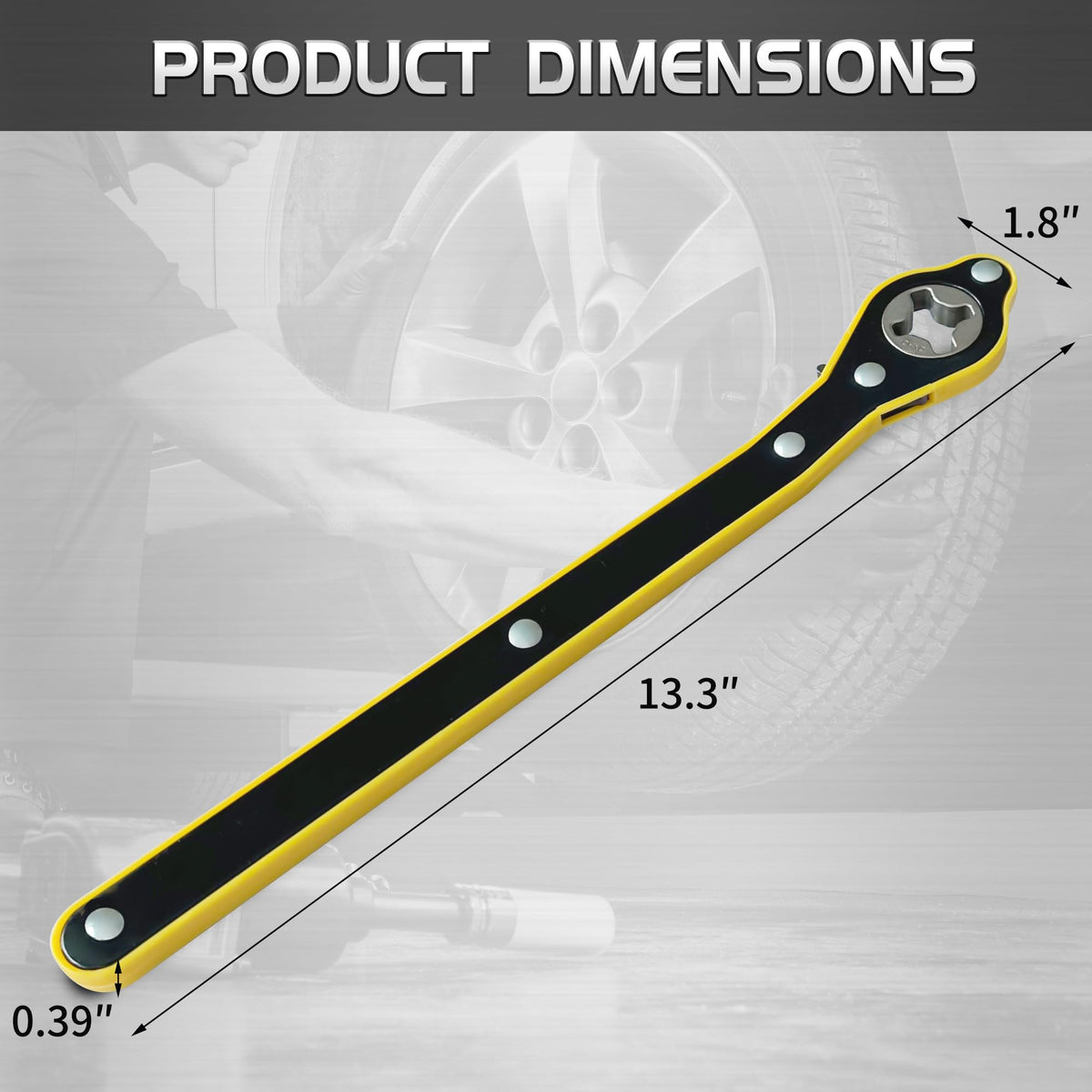 Ratchet Wrench for Scissor Jacks C4074