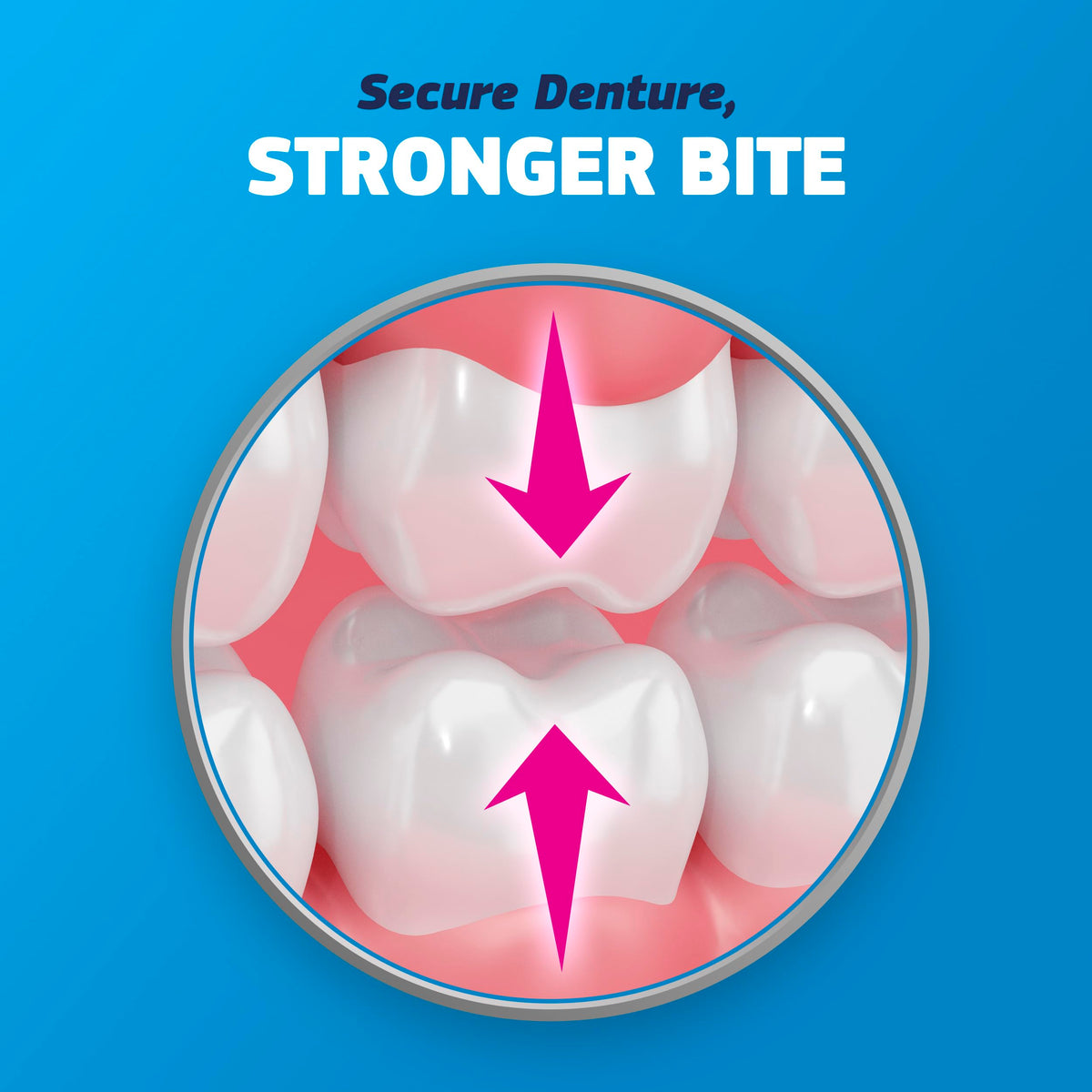 Denture Adhesive Cream 2.4 oz 3-Pack F5252