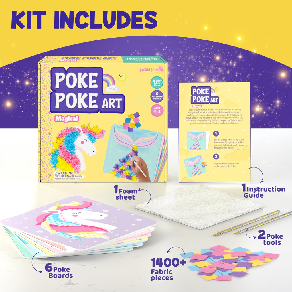 Poke Art Flower Pressing Craft Kit L884