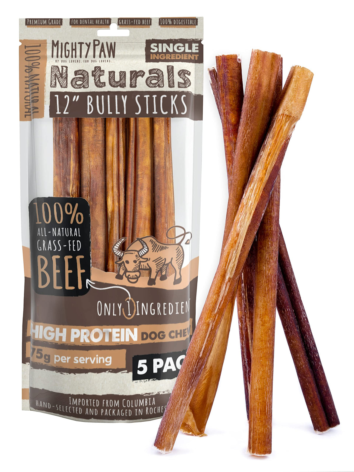 12" Bully Sticks Dog Chew A467