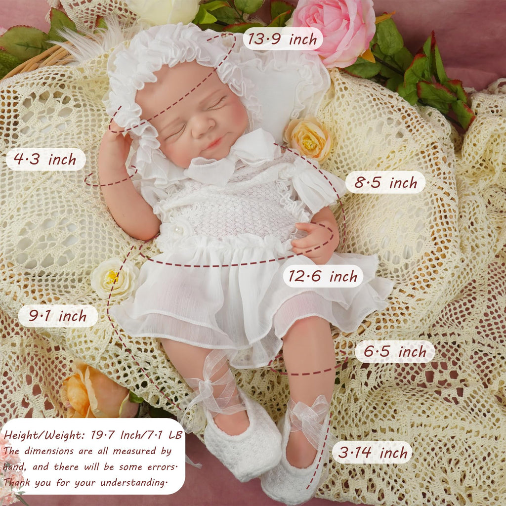 20 Inch Full Silicone Baby Doll O514