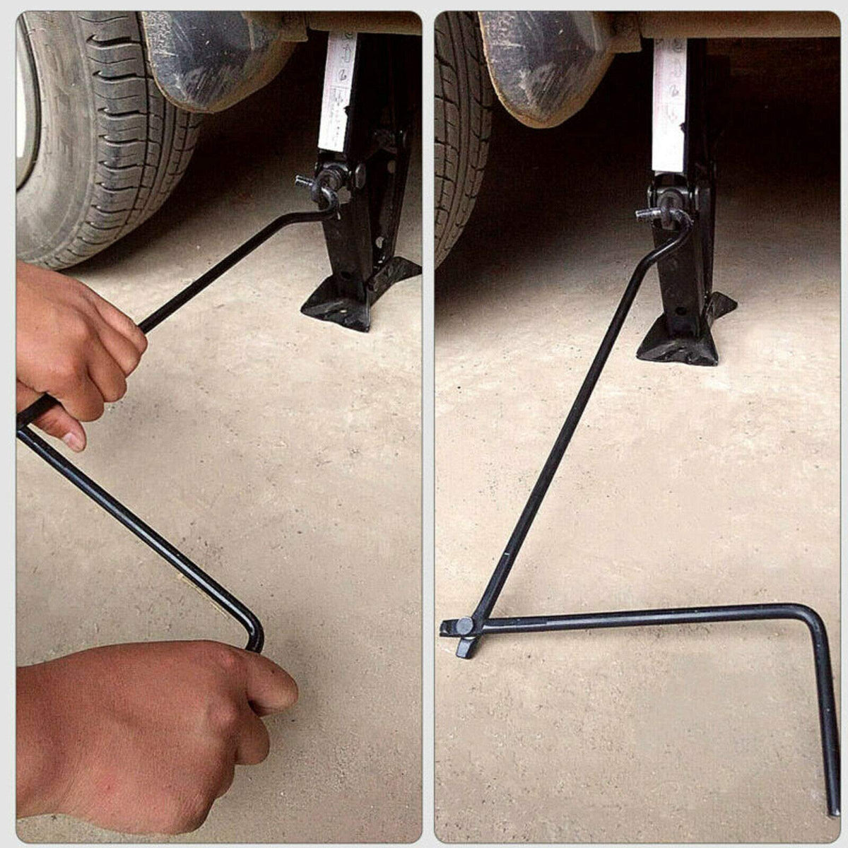Spare Tire Lug Wrench Tool and 2 Ton Scissor Jack M116558