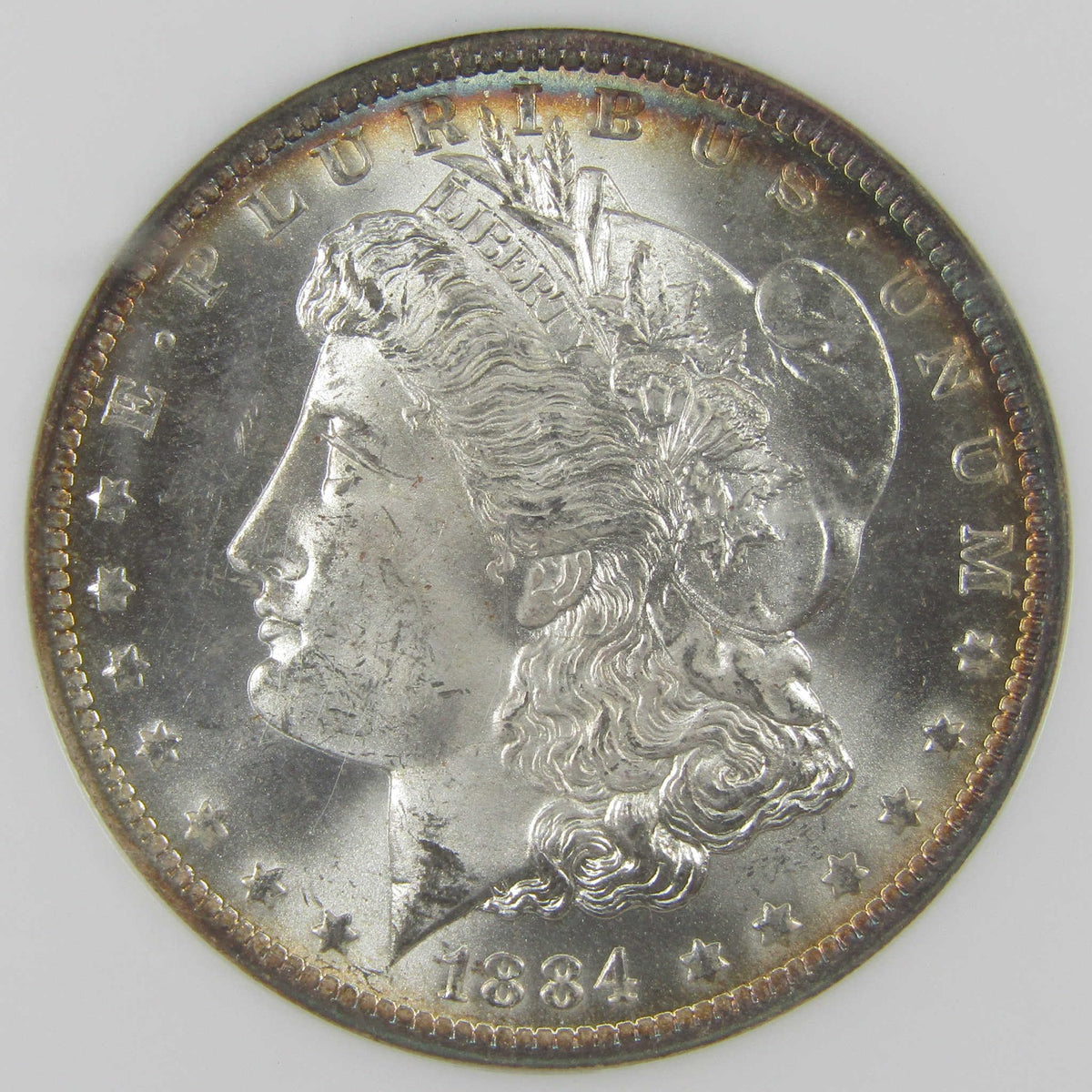 Morgan Silver Dollar MS 65 Uncirculated $1 Coin F9725