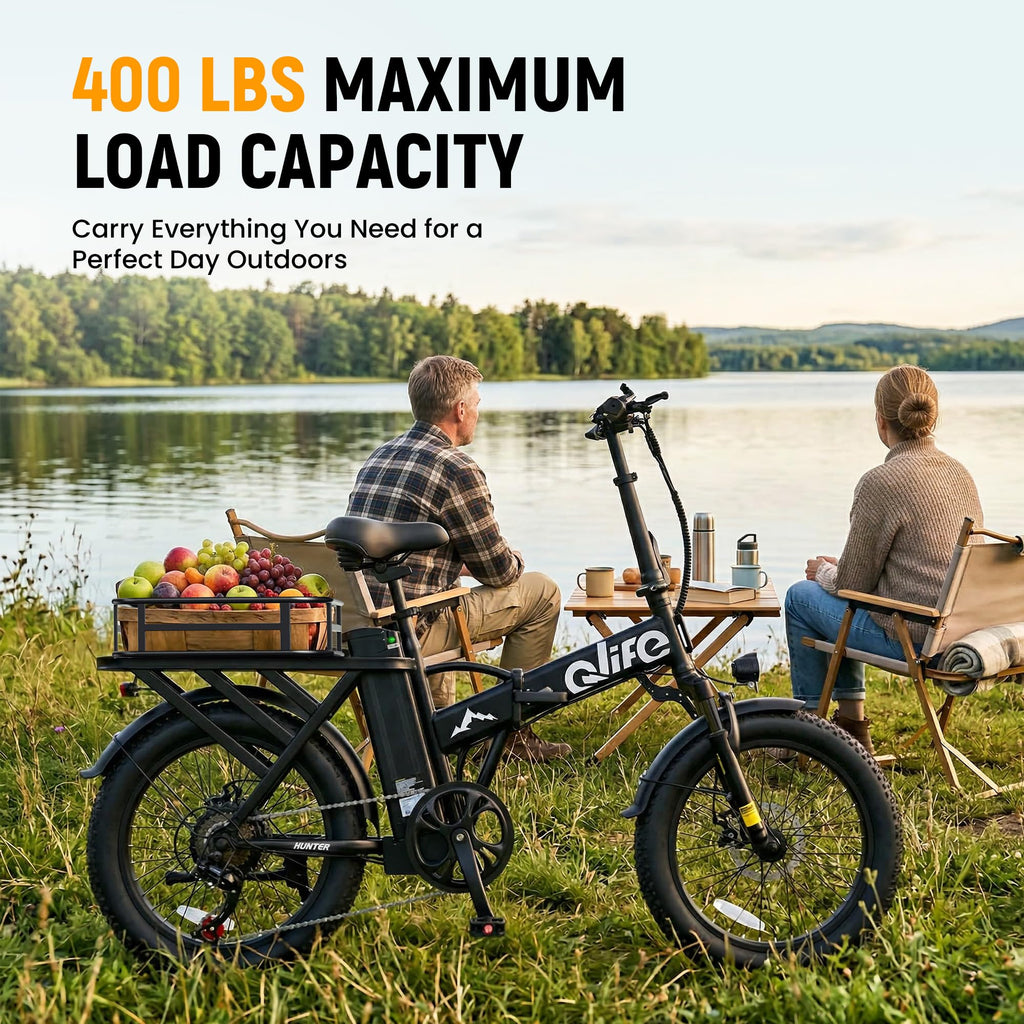 Foldable Electric Bike with 20" Fat Tires Z706