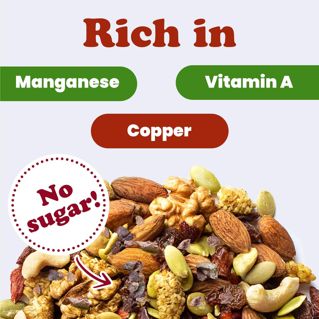 Organic Raw Snack Mix, 8 Ounces D96897