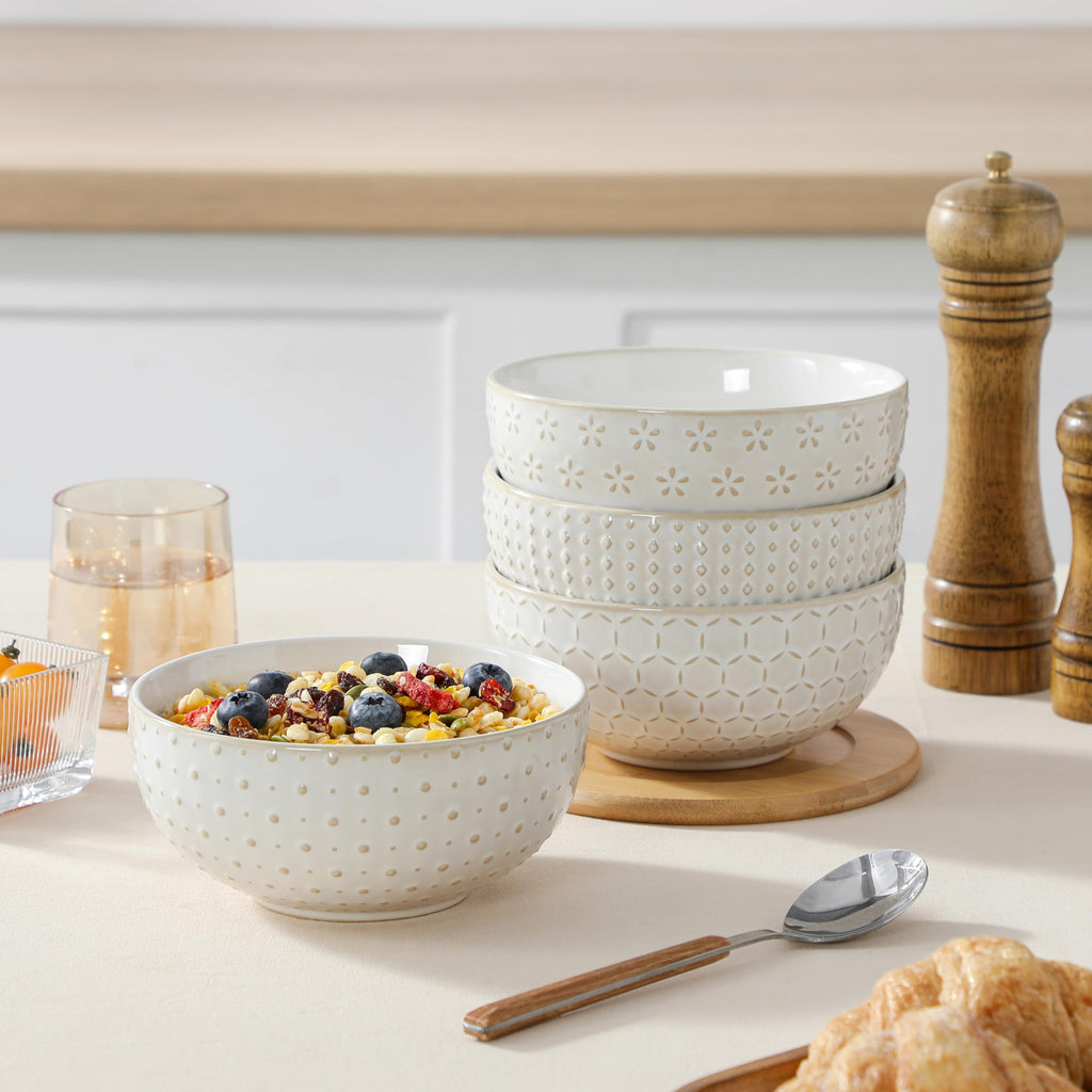 30 Ounce Ceramic Soup Bowls Set of 4 T635250
