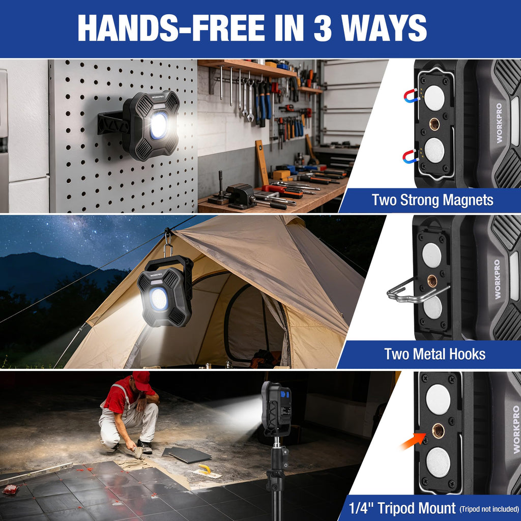 Magnetic Rechargeable LED Work Light Y793845