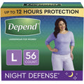 Large Disposable Overnight Incontinence Underwear 14 Count Y102