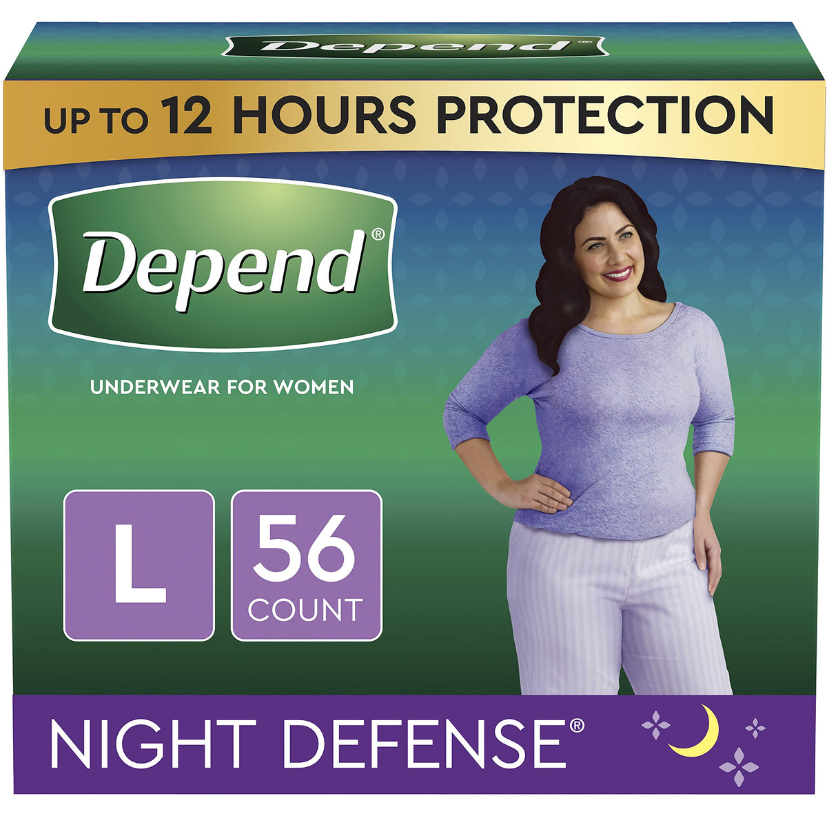 Large Disposable Overnight Incontinence Underwear 14 Count Y102