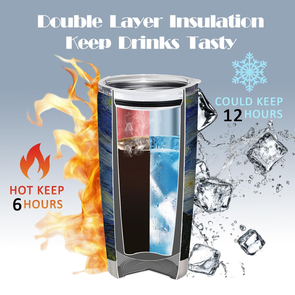 20oz Insulated Stainless Steel Tumbler with Lid I148
