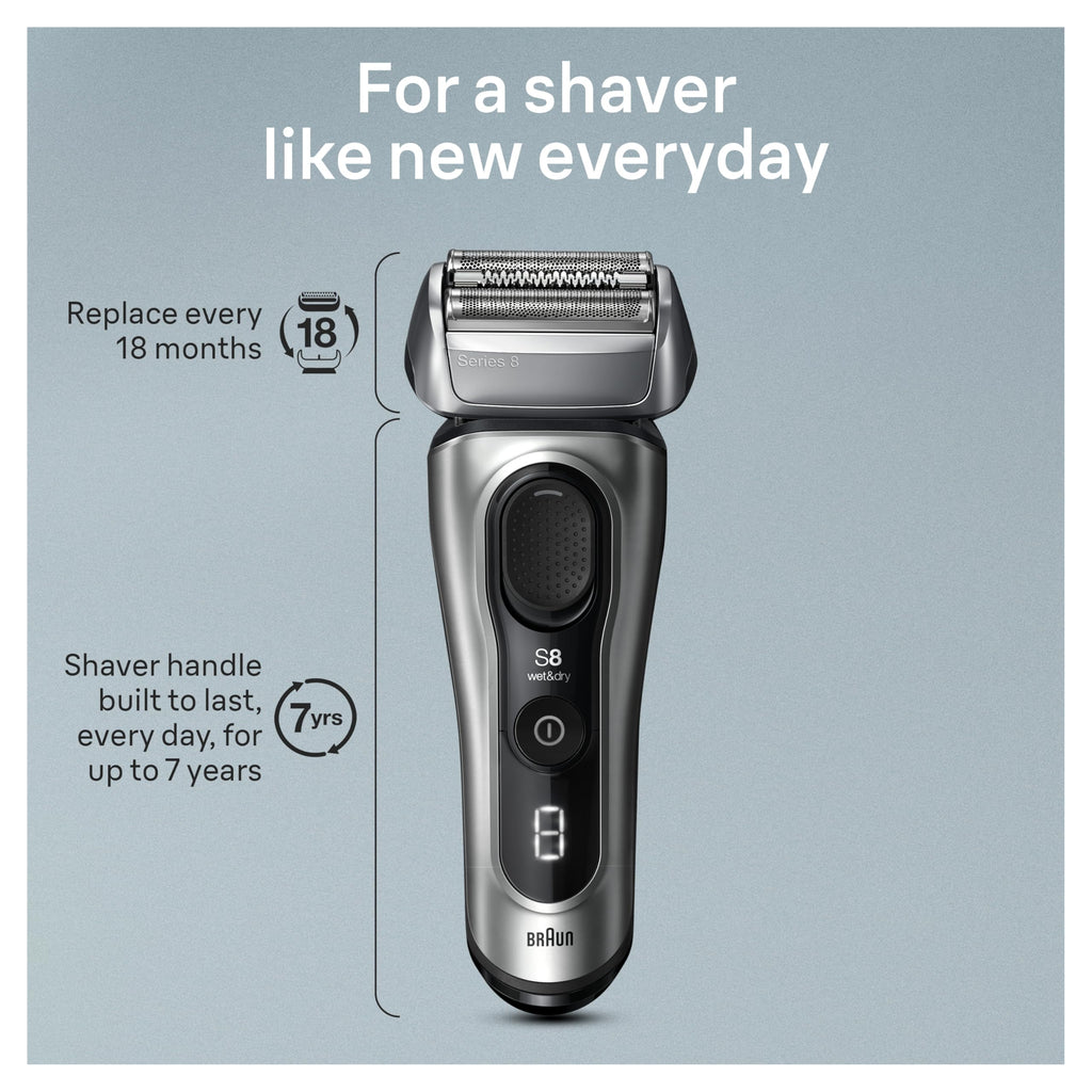 Electric Razor with 4+1 Shaving Elements E339