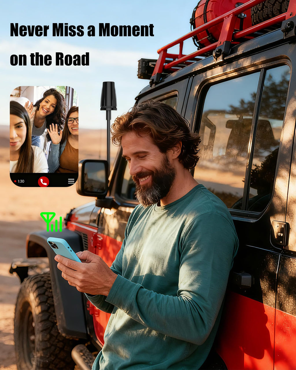 Cell Phone Signal Booster for Truck RV Vehicle D20662