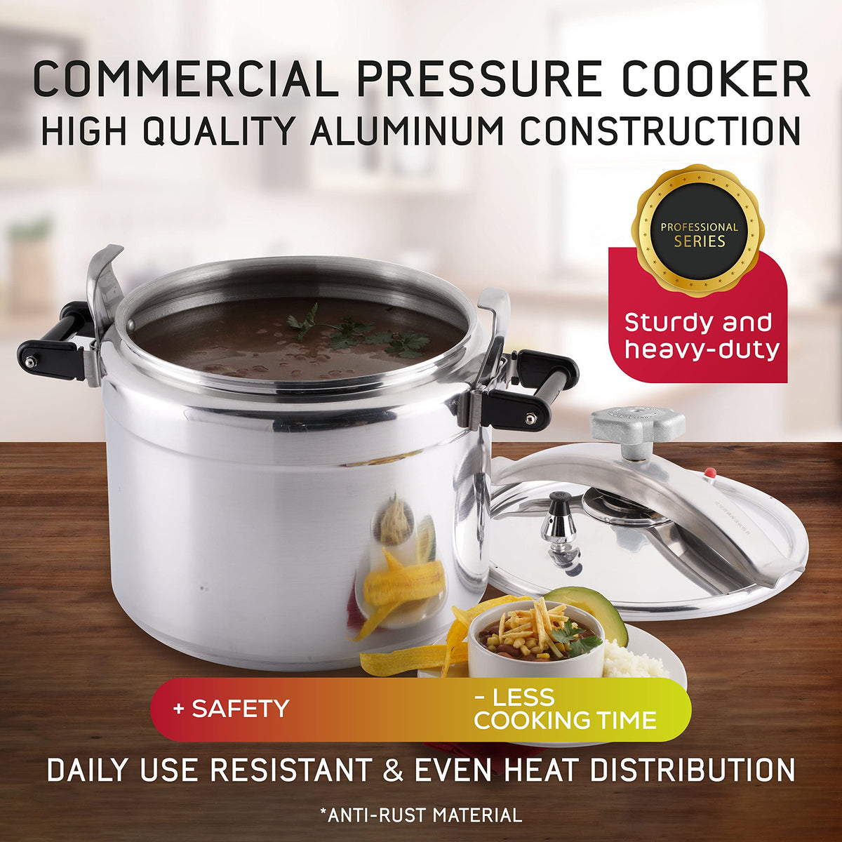 26-Quart Aluminum Pressure Cooker H730