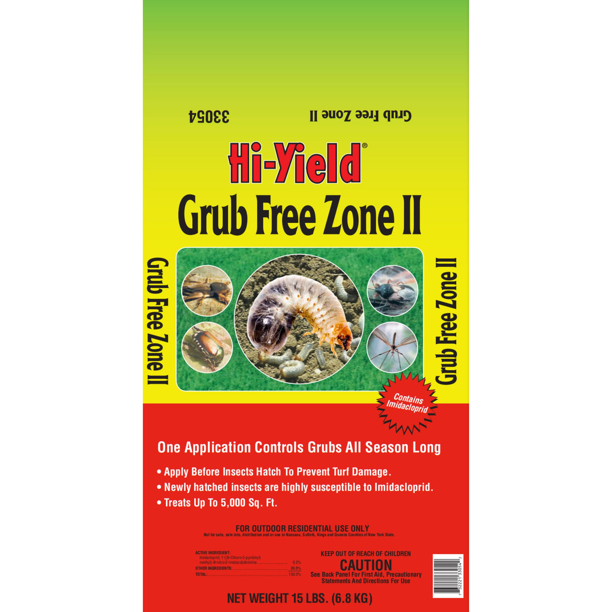 15 lbs. Grub Free Zone II C740187