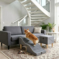 Foldable Pet Stair 2-in-1 Gray B2984