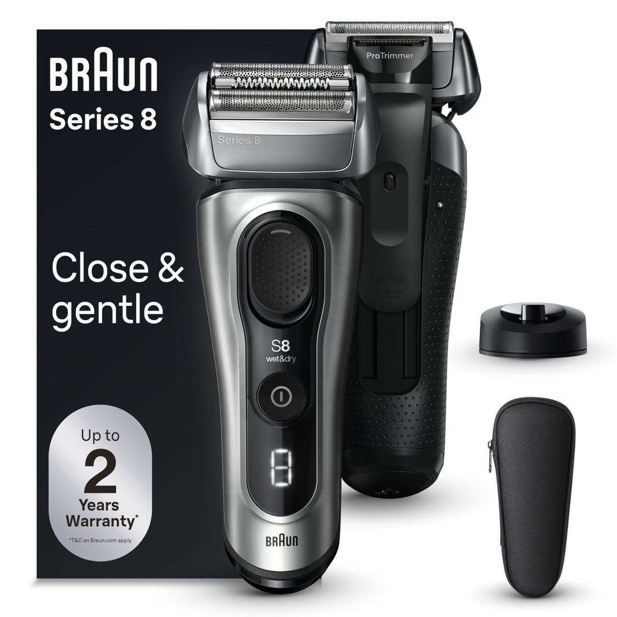 Electric Razor with 4+1 Shaving Elements E339