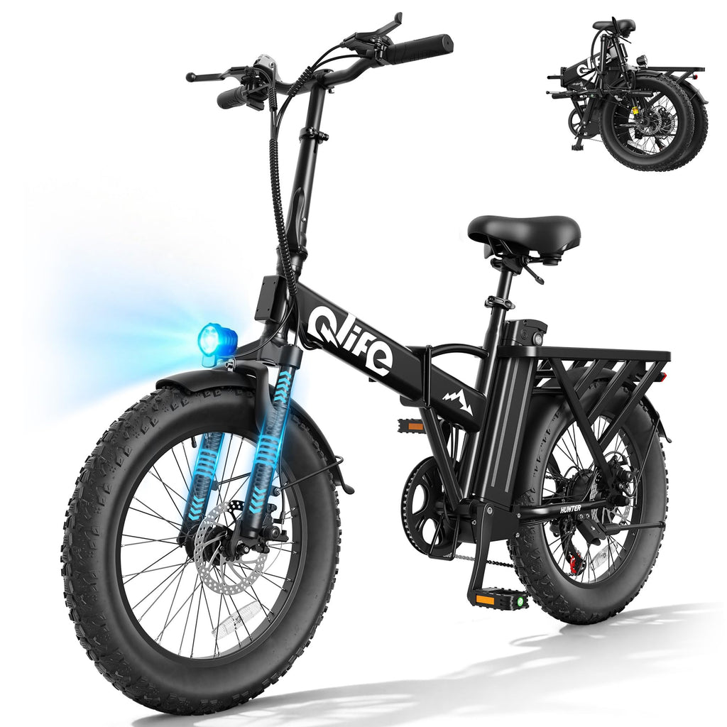 Foldable Electric Bike with 20" Fat Tires Z706