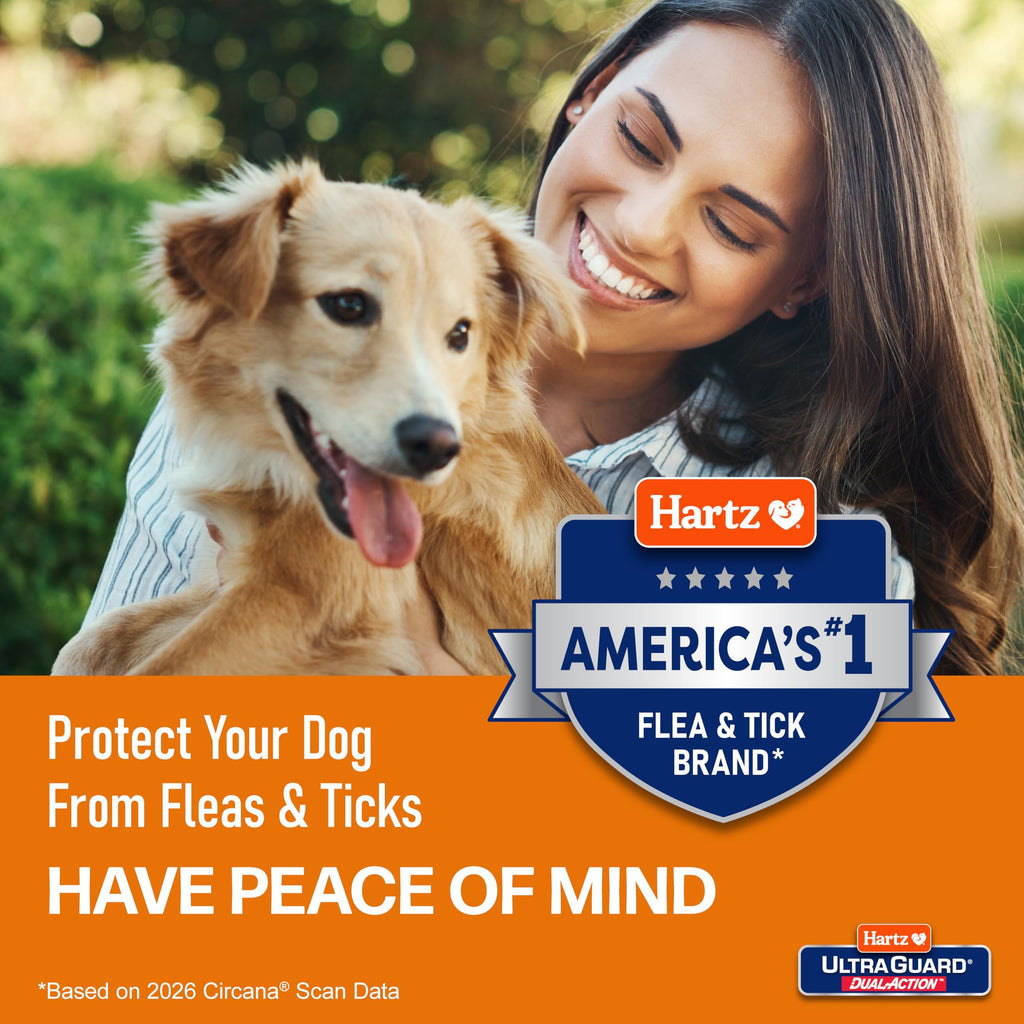 Flea & Tick Treatment for Dogs and Puppies 31-60lbs 3 Monthly Treatments G831303