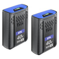 40V 6200mAh Cordless Power Tool Battery 2 Packs X953