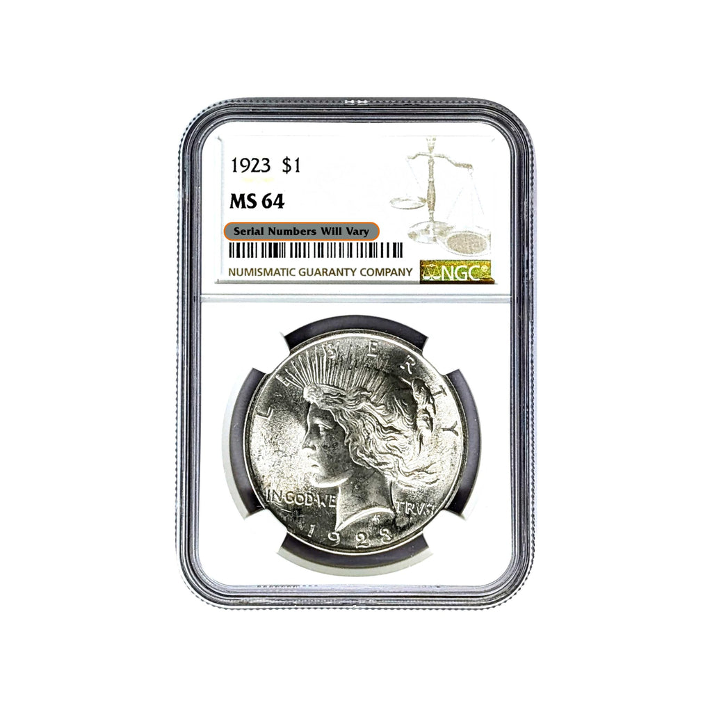 Peace Silver Dollar N62509