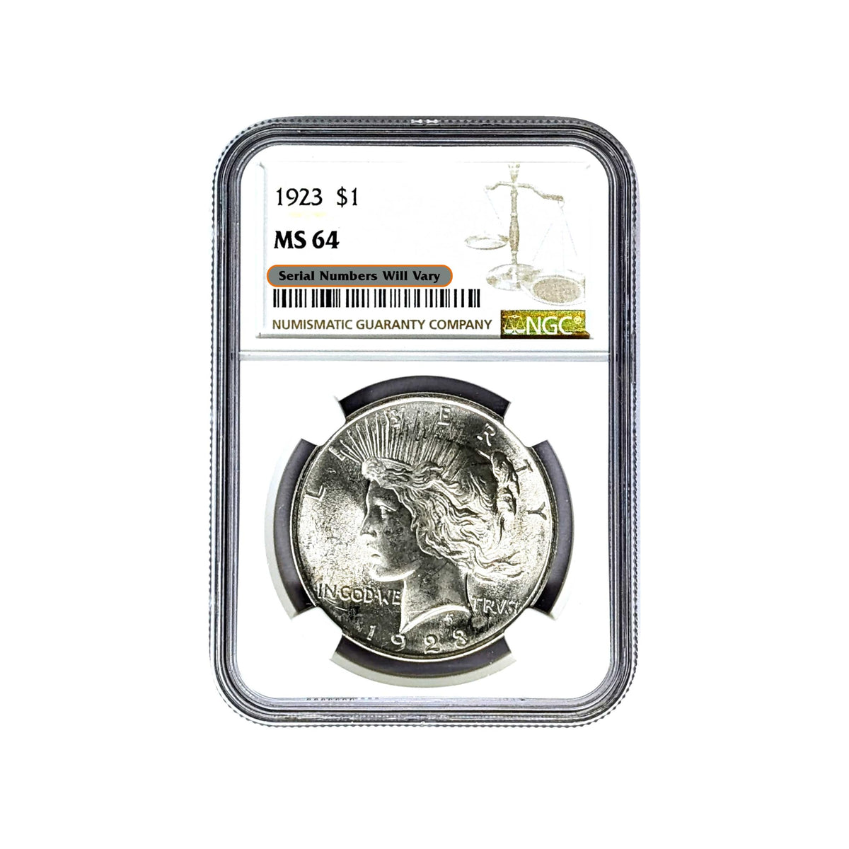 Peace Silver Dollar N62509