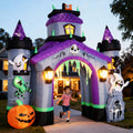 Giant 12.5 FT Halloween Inflatables Archway Outdoor Decorations I9476