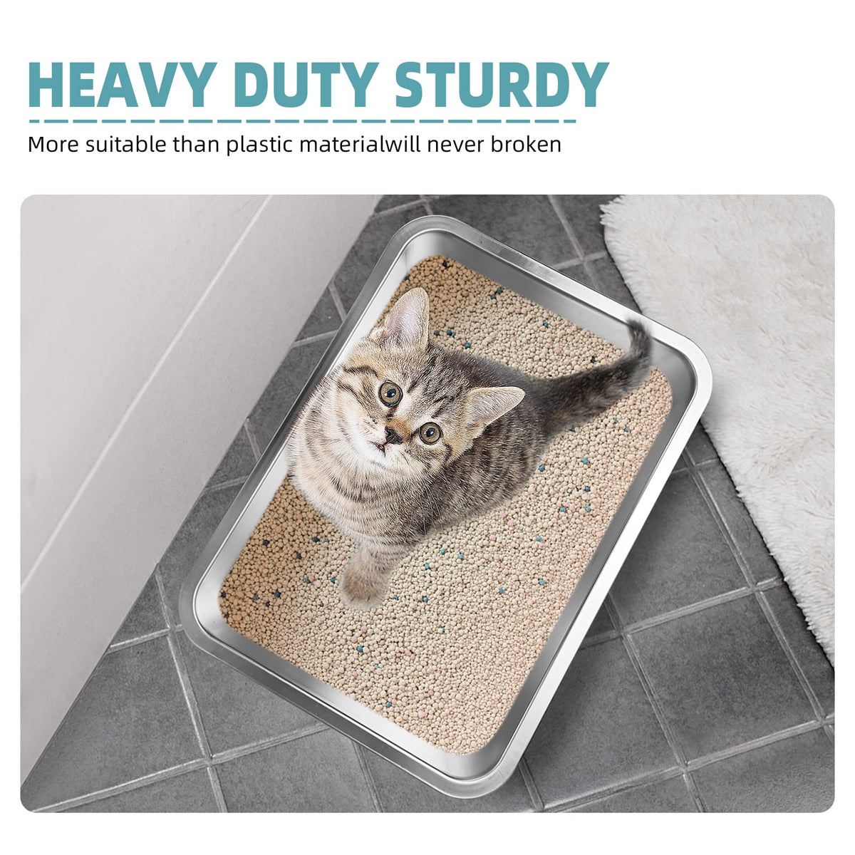 Stainless Steel Litter Box I995