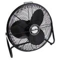 20-Inch High Velocity Pivoting Floor Fan, Black J667