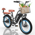 Ebike with Rear Seat & Front Basket M4755