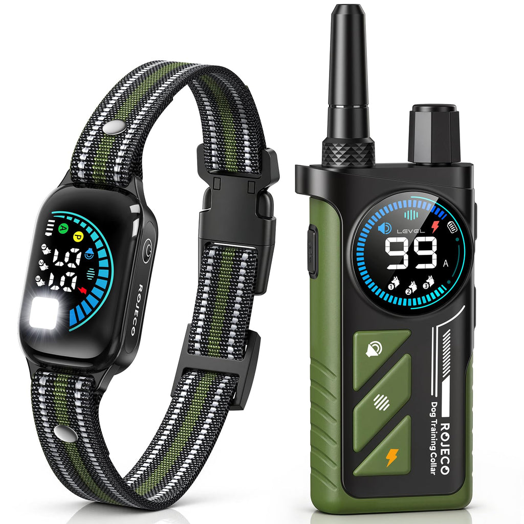 2-in-1 Dog Shock Collar & Dog Bark Collar Y120772