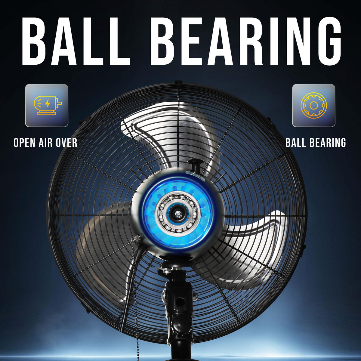 20 Inch High-Velocity Oscillating Wall Fan Y3138