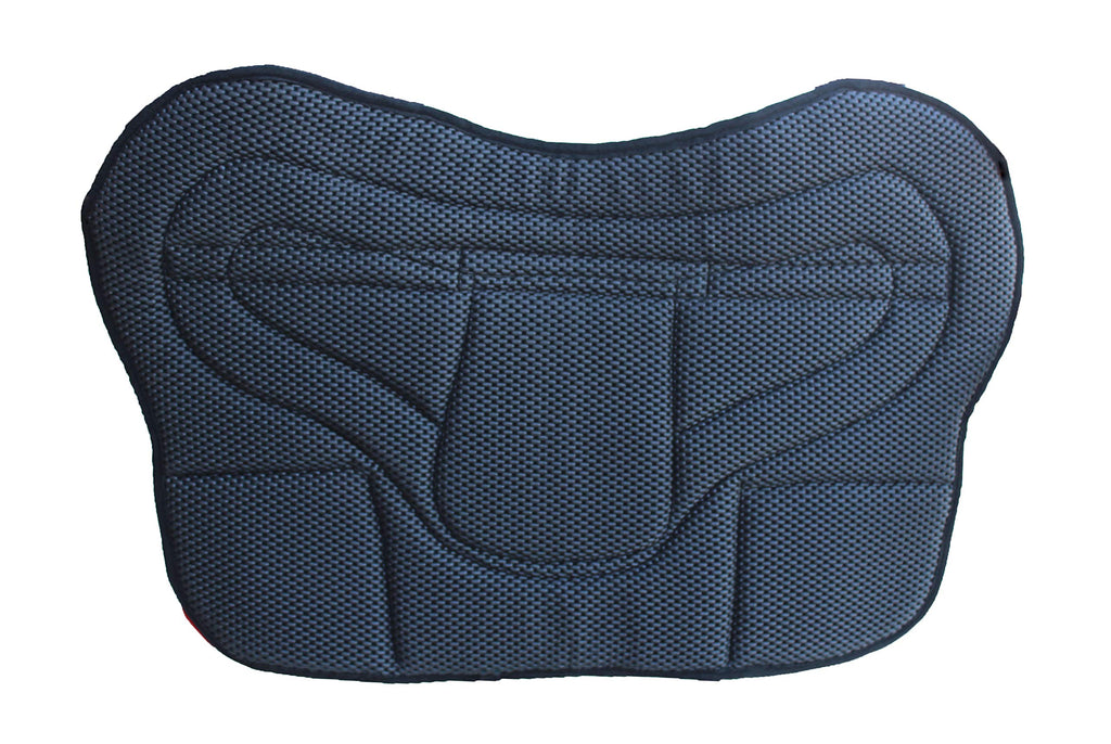 Neoprene Padded Anti-Slip Breathable Bareback Saddle Pad Black S47808